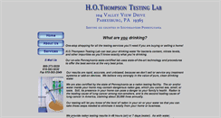 Desktop Screenshot of hothompsonlab.com